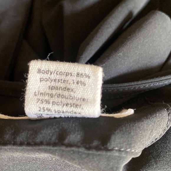 KOSAN Go Travel WRAP Dress Black POCKETS Packable XL EXCELLENT - Picture 7 of 7